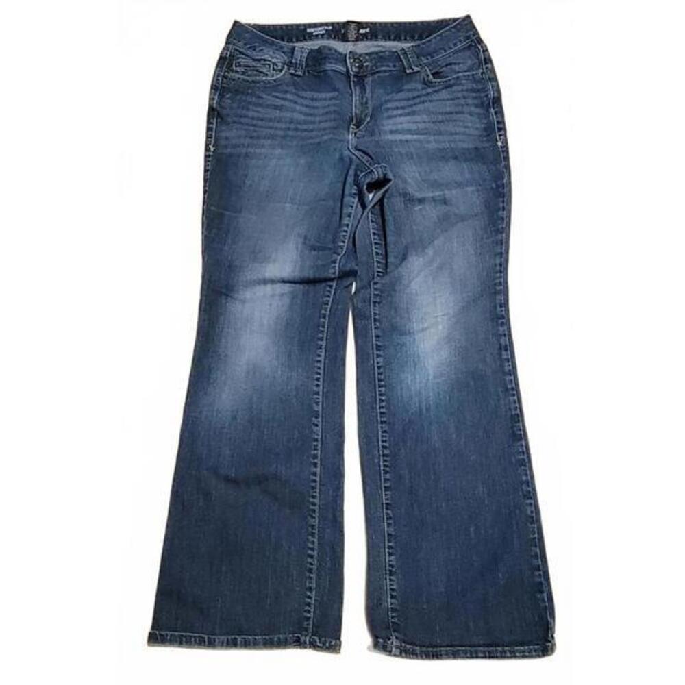 Lane Bryant Faded Distinctly Bootcut Jeans 16 Average